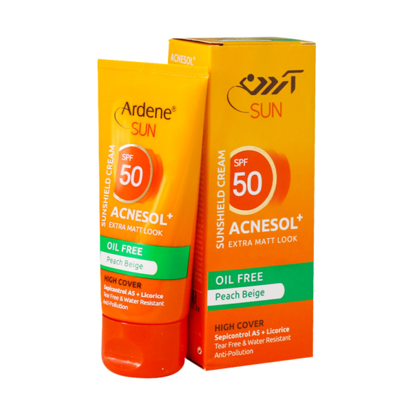 کرم ضد آفتاب آکنه سل آردن SPF50 مناسب پوست چرب