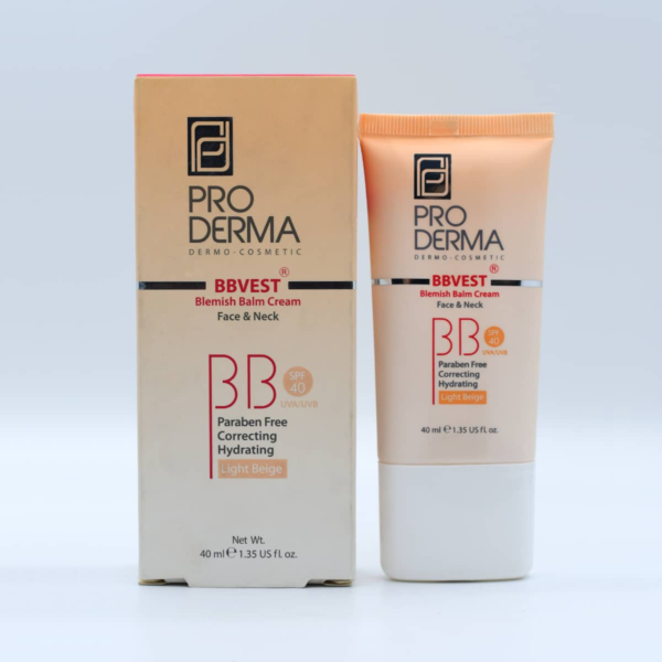 کرم ضد آفتاب BB vest پرودرما
