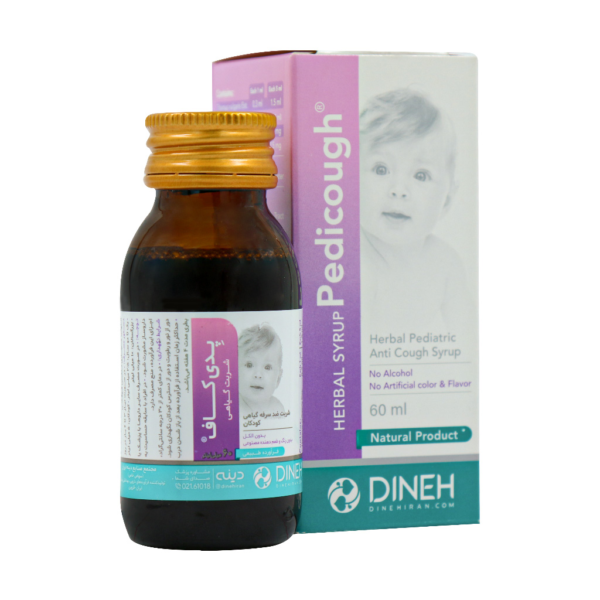 شربت سرفه گیاهی اطفال پدی کاف دینه