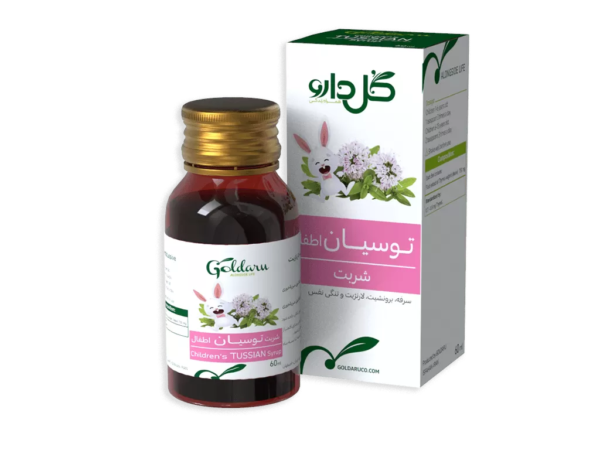 شربت توسیان اطفال گل دارو