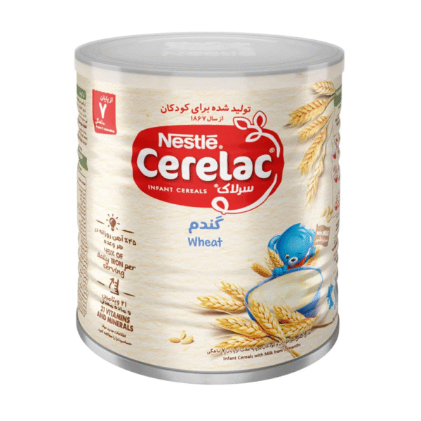 سرلاک گندم مناسب کودکان از پایان ۶ ماهگی